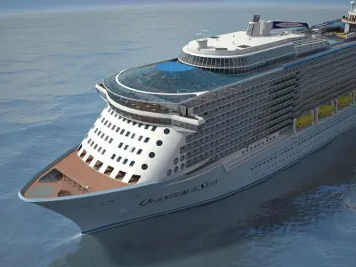 Quantum Of The Seas VRAY 3D model