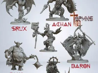 DEMONS 3D print model