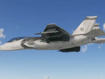 Fighter jet  Low-poly 3D model by Sirios-X