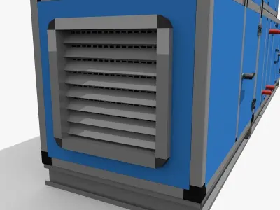 AHU - Air Handling Unit 3D model