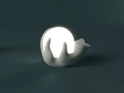 Stylized Cat - n3 3D model