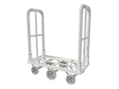 Hong Kong Industrial Trolley 3D model