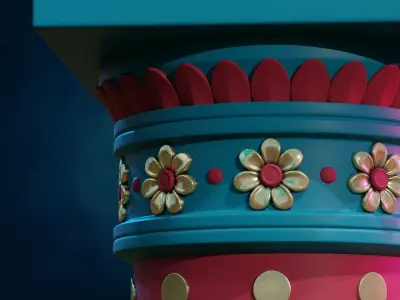Pillar Column 3D print model