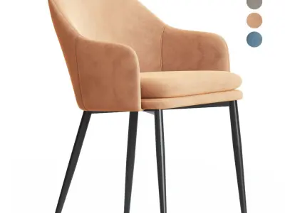 Deephouse Maghreb Dining Chair 3D model