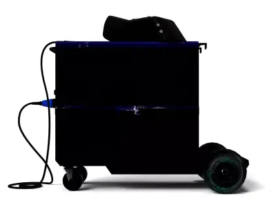 Welding Machine  Realistic Industrial 3D Model 3D model