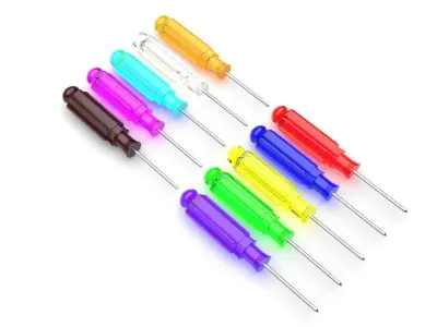 Mini Screwdriver Set 3D model