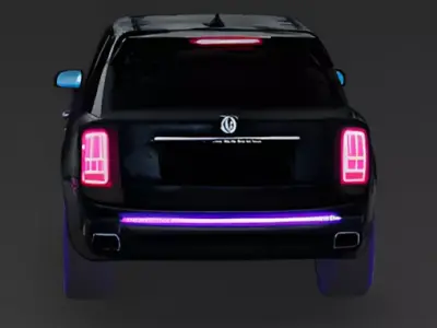 Heartbreaker Apocalyptic SUV 3D Model Low-poly 3D model
