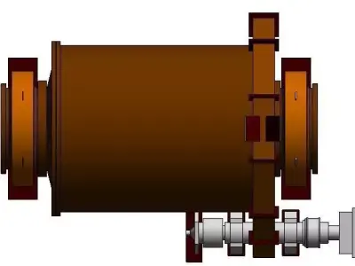 ball mill 3D model purchase