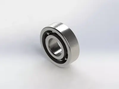 Rolamento de Esferas 6204 SKF Ball Bearing 3D model