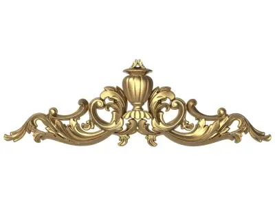  decorative pattern ready for 3D printing 3D model 490