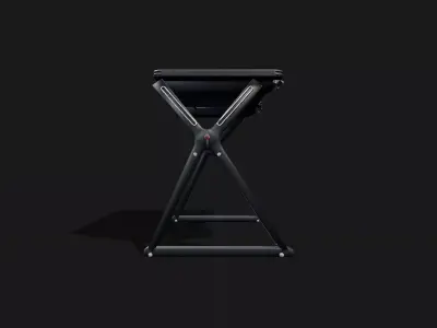 Gaming desk Free low-poly 3D model
