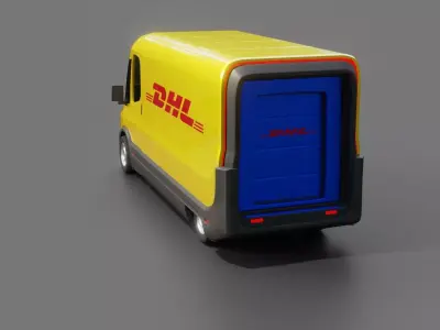 DHL Rivian EDV 3D model
