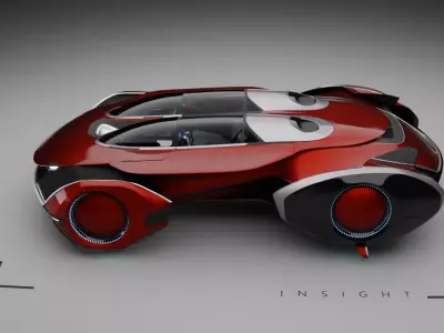 INSIGHT Aerial Vehicle 3D model 3D model