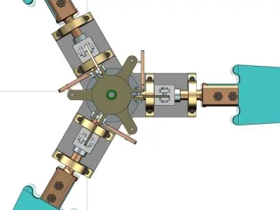 Variable Pitch Rotor Free 3D model
