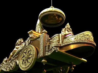 chariot 3D model purchase