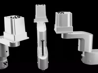 ABB IRB 910INV SCARA Industrial Robotic Arm 3D Model High Detail 3D model