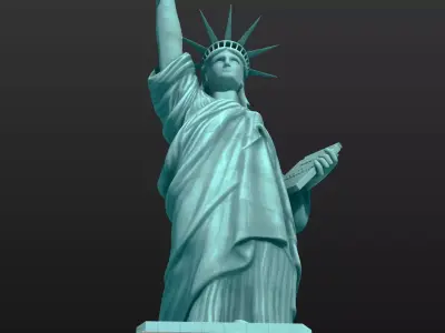Statue of Liberty 3D model from CGTrader