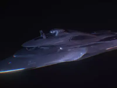 Spaceship 3D model get
