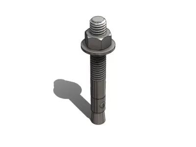 Chumbador Parabolt PBA 3-8pol x 3pol Sinker 3D model