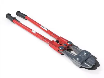 Bolt cutter Low-poly 3D model buy
