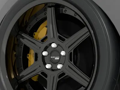 Mercedes Benz S63 Brabus Free 3D model