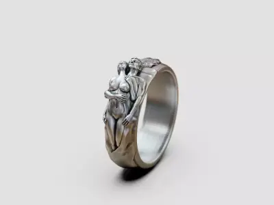 anillo PAREJA 3D print model purchase