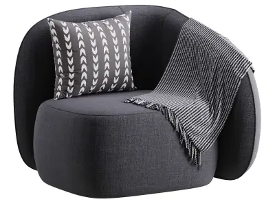 Chair San Marino Right 3D model