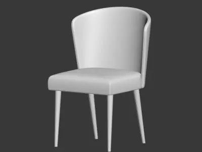 Dinning set chair 3D model