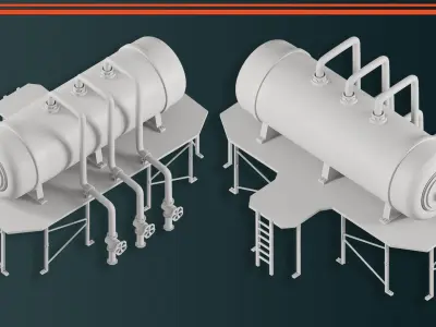 Factory Units-VOL02 3D model