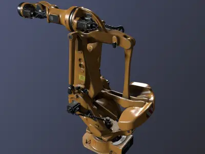 Industrial Robot Hand 3D model