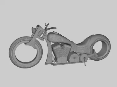 Hubless Bike Free 3D model