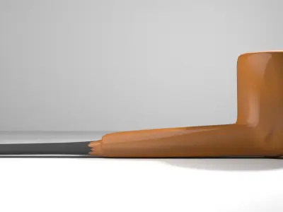 Smoking Pipe - Panel 3D model