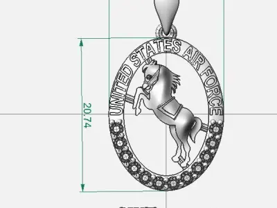 FASION PENDANT UNIK 3D model buy