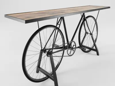INDUSTRIAL FURNITURE SET 3D model