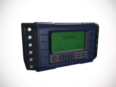 Batch Controller Low-poly 3D model
