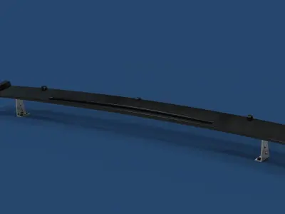 Spoiler s6 rear  3D model
