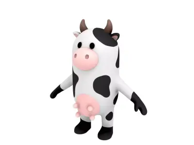 Cow Character 3D model