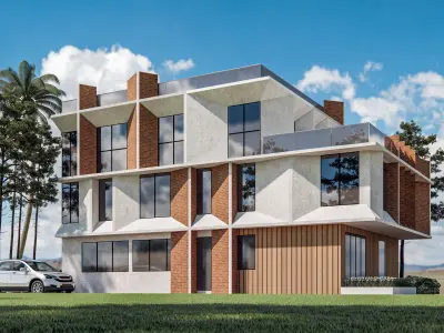 Office Building 3D model 423