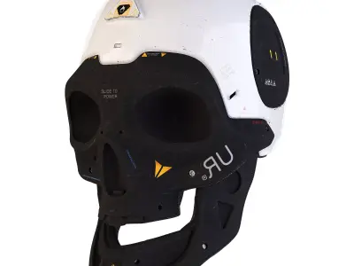 Helmet Low-poly 3D model purchase