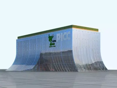Museum Building 3D model 18