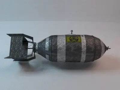 Nuclear Bomb 3D model get
