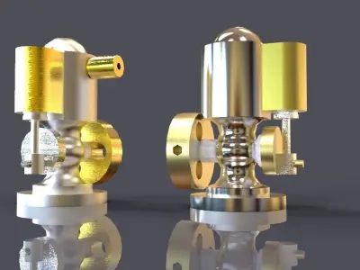 Elmers tiny engine 3D model