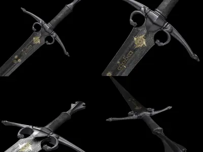Sword Guthang 3D model