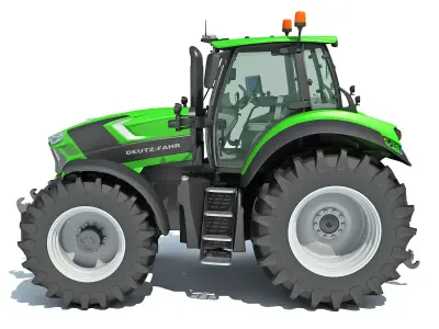 Deutz Fahr Tractor 3D model
