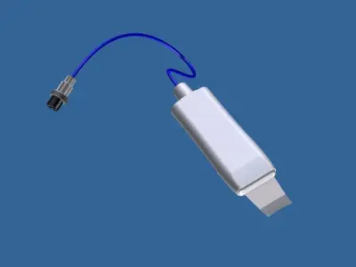 Mango peeling Free 3D model