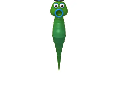 Seahorse 3D model 3