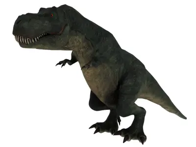 Tyrannosaurus rex Low-poly 3D model 16
