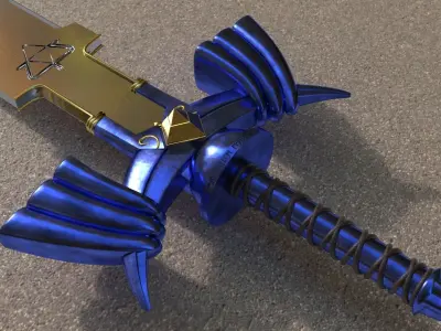 Master Sword Low-poly 3D model purchase