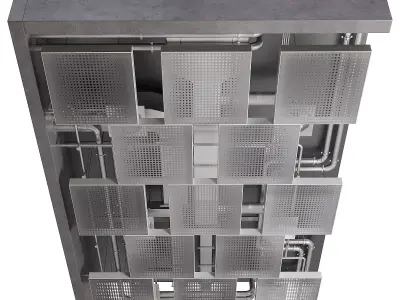 Ceiling 09 Low-poly 3D model