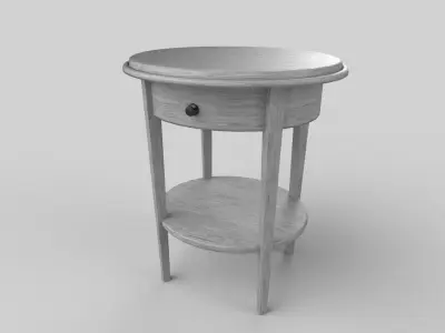 Table Low-poly 3D model 18